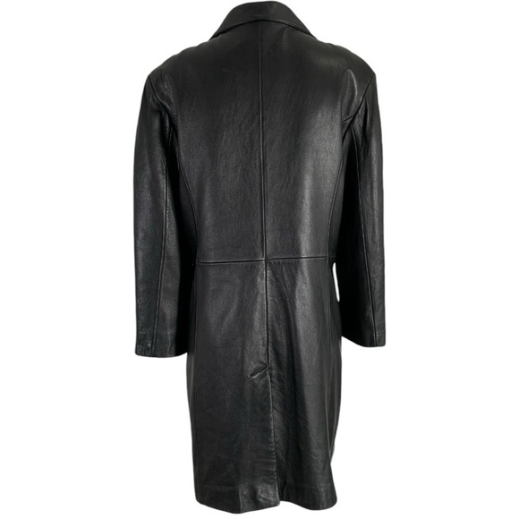 Vintage Adler Collection Leather Mid Length Jacket Size large Petite - Picture 4 of 11